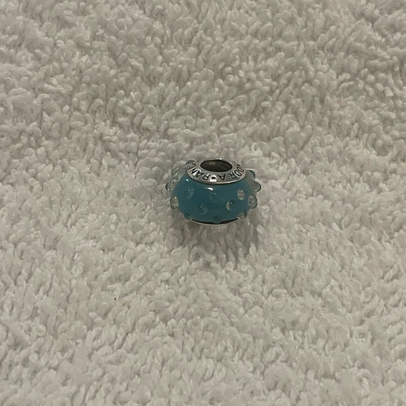 Blue murano charm - Picture 9 of 12